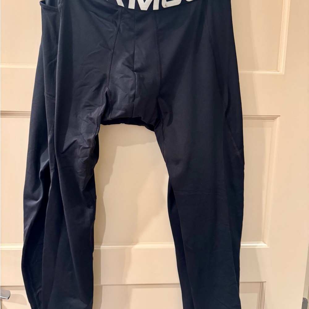 Under Armour Men's Black Compression Tights set of 2